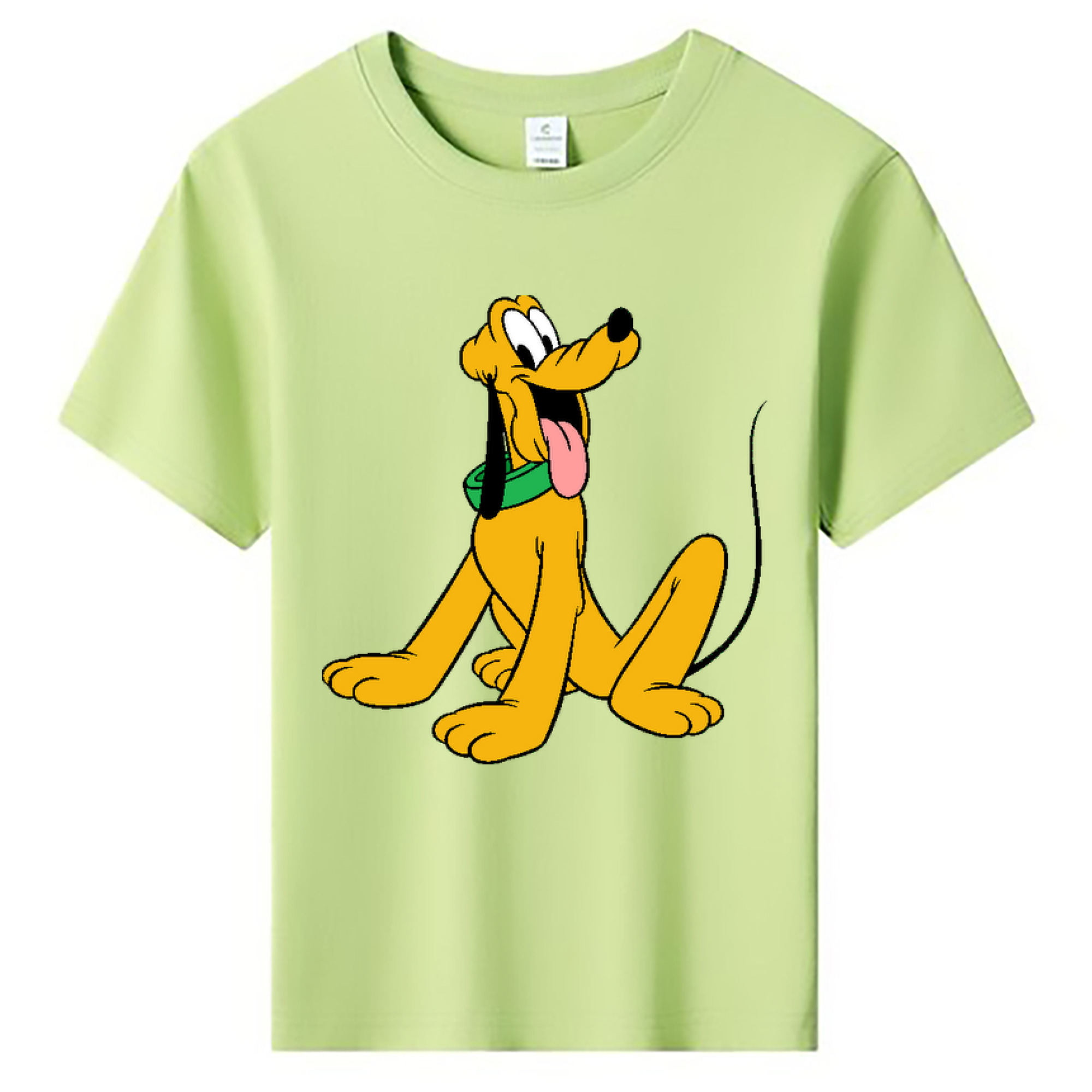 ミッキーマウス Mickey Mouse 綿100％キッズTシャツ（フロントプリント）